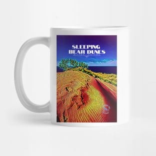 Sleeping Bear Dunes National Lakeshore Poster Mug